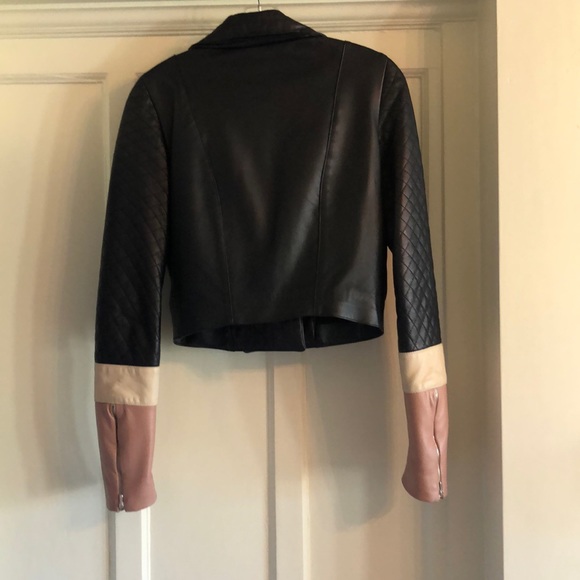 Preen leather cropped jacket - Picture 4 of 5